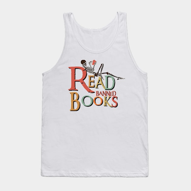 Read Banned Books Tank Top by Xtian Dela ✅